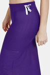 Zivame All Day Flared Mermaid Reversible Saree Shapewear - Violet Indigo N Toasted Almond — thumbnail 12